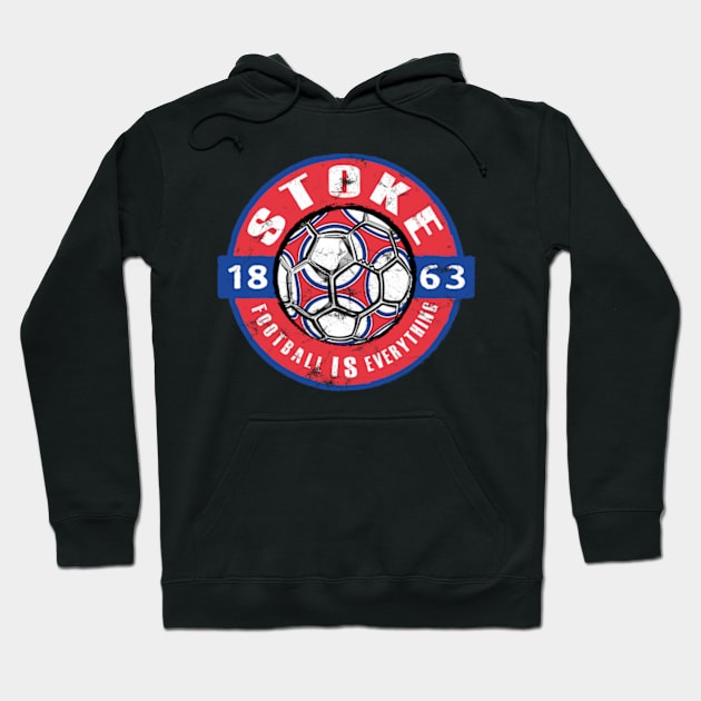 Football Is Everything - Stoke Vintage Hoodie by FOOTBALL IS EVERYTHING